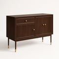 Walnussholz Sideboard mit Schublade und Türen
