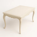 Rechteckiger Esstisch aus Holz Beige 140 cm x 80 cm